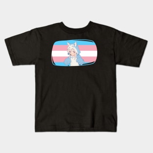 Onimai Mahiro Trans flag Kids T-Shirt